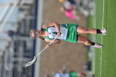 Sophomore Kaitlyn Brosco and the Irish look to improve to 2-0 on the season after Saturday's tilt against Duquesne.