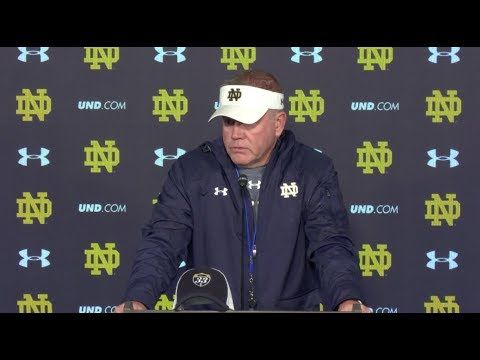 @NDFootball Brian Kelly Press Conference - Wake Forest (11.02.17)