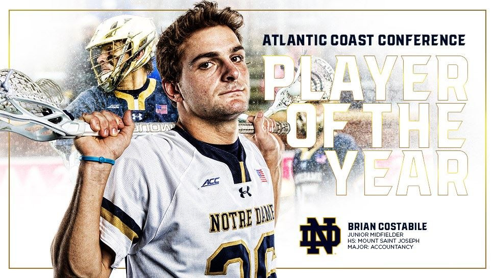 Bryan Costabile Named ACC Offensive Player Of The Year Bryan Costabile Named ACC Offensive Player Of The Year