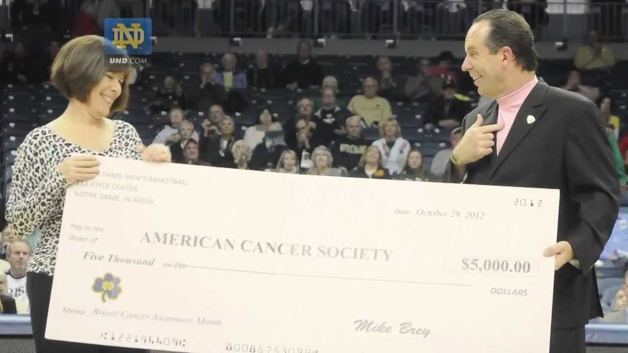 Mike Brey and Coaches vs. Cancer