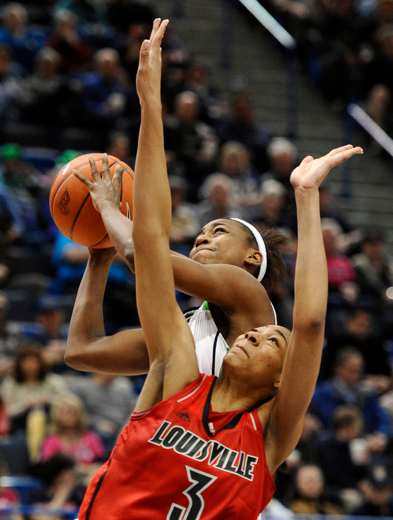 #2 Irish Cruise Past #16 Louisville, 83-59 In BIG EAST Semi (AP)