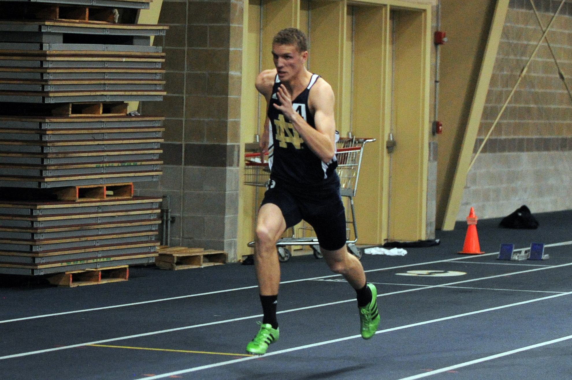 Irish Impress At Bob Eubanks Open Chris Giesting finished first in the 600m run with a winning time of 1:19.55.