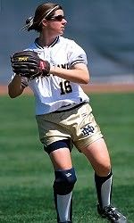Lifelong Notre Dame fan Lizzy Lemire now is giving back to her alma mater as an assistant coach with the Irish softball team.