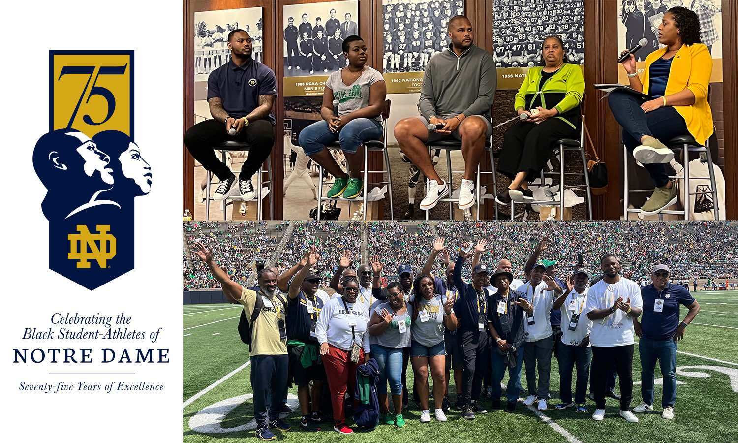 75th Anniversary of Black Student-Athletes at ND Spring Celebration 75th Anniversary of Black Student-Athletes at ND Spring Celebration