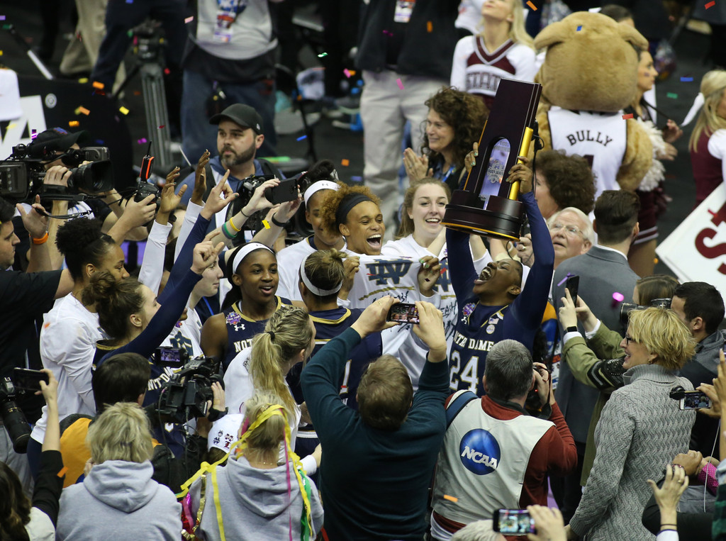 NCAA National Championship: ND WBB 61, Mississippi State 58 (USATSI)