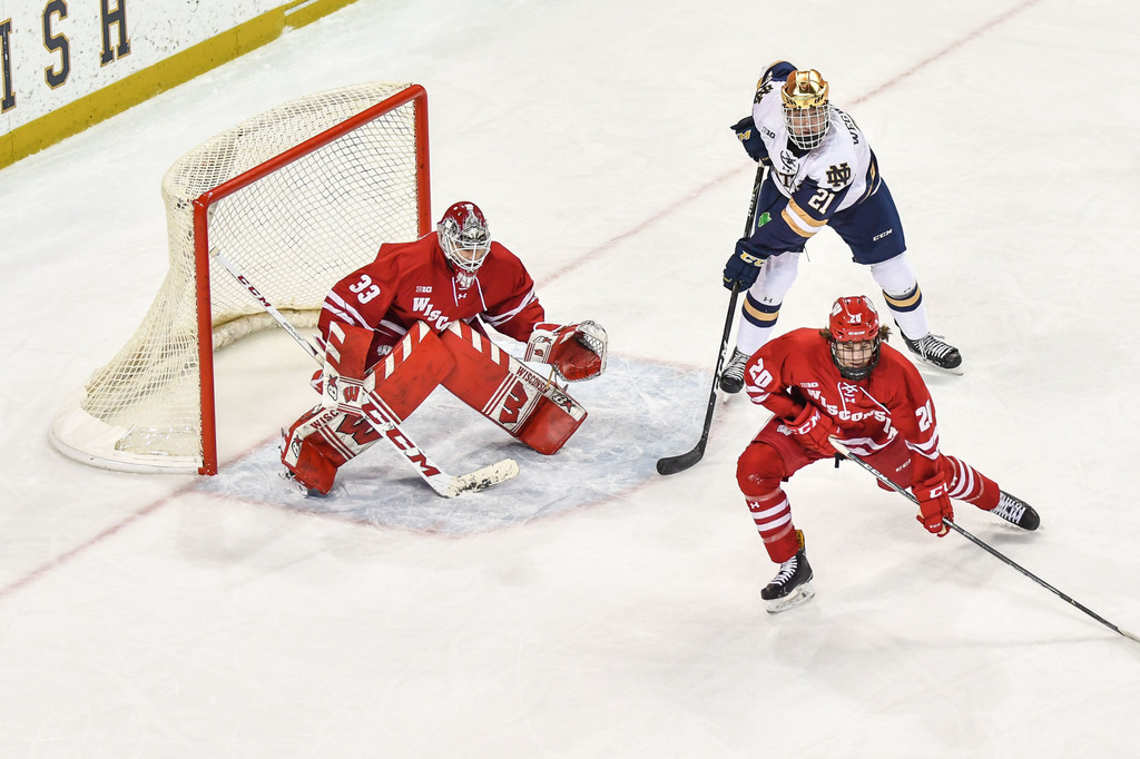 No. 1 Notre Dame Hockey vs. Wisconsin, Game 1