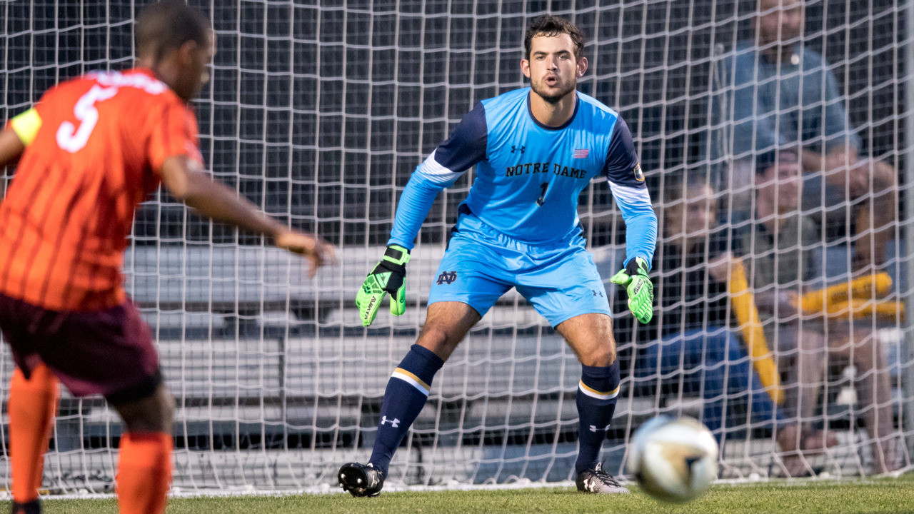 #2 Irish, Northwestern Return To Toyota Park Senior goalkeeper Chris Hubbard