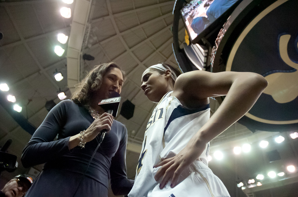03-04-2013 Notre Dame Women's Basketball vs Connecticut