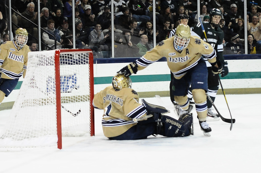 Notre Dame Hockey vs Michigan State on February 24th, 2012