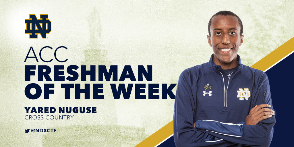 Nuguse Tabbed ACC’s Freshman of the Week Nuguse Tabbed ACC’s Freshman of the Week