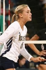 Kim Kristoff and the Notre Dame volleyball team are set to travel to South Orange, N.J. to take on Seton Hall this Saturday, Sept 30 at noon.