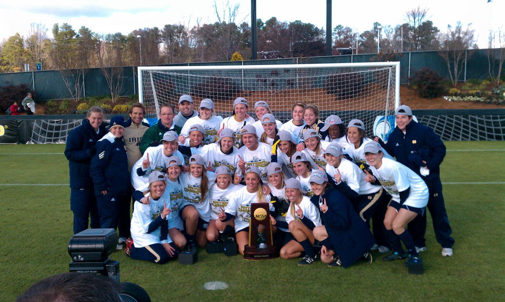 A Championship Season in Photos: 2010 Notre Dame Women's Soccer