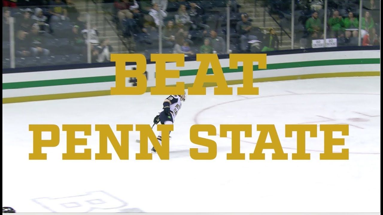 @NDHockey | Go Irish, Beat Penn State. (2017)