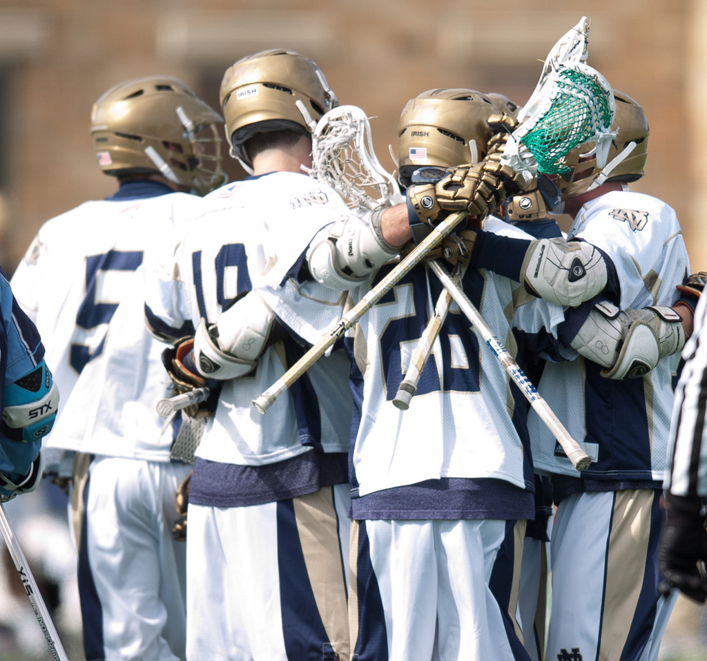Notre Dame Men's Lacrosse vs North Carolina 03-02-2013