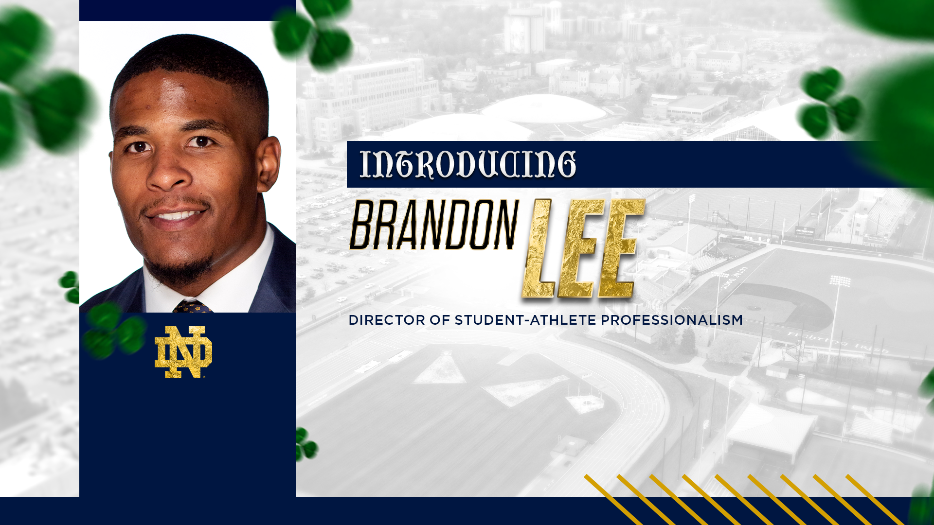 Brandon Lee Named Director of Student-Athlete Professionalism Brandon Lee Named Director of Student-Athlete Professionalism
