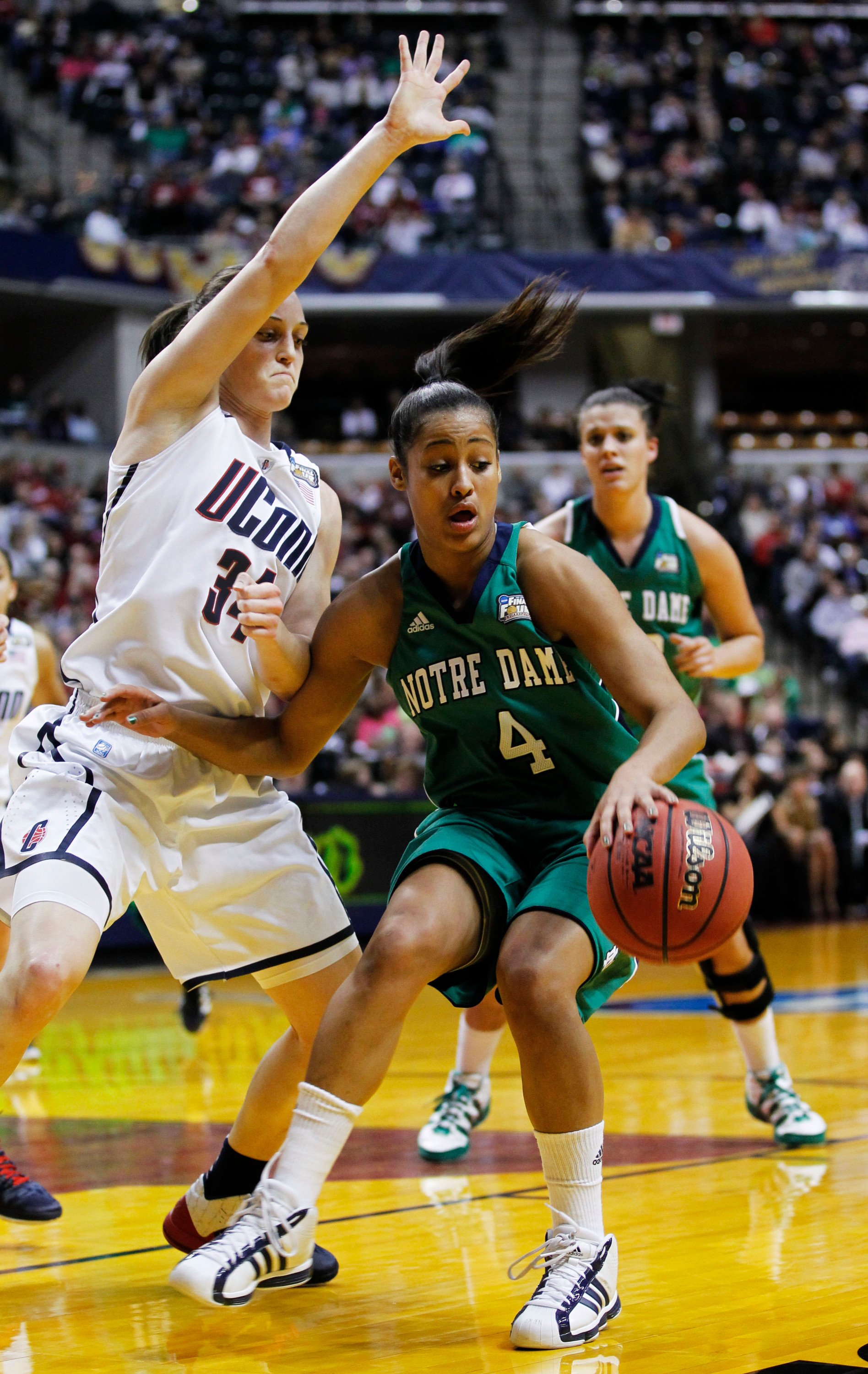 Diggins, Irish Begin Quest for 2012 Title Game NCAA Final Four Notre Dame UConn Basketball
