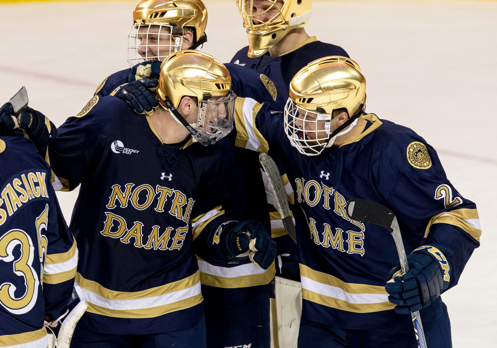 Notre Dame Defeats Boston College 4-3 (Dec. 10, 2015)