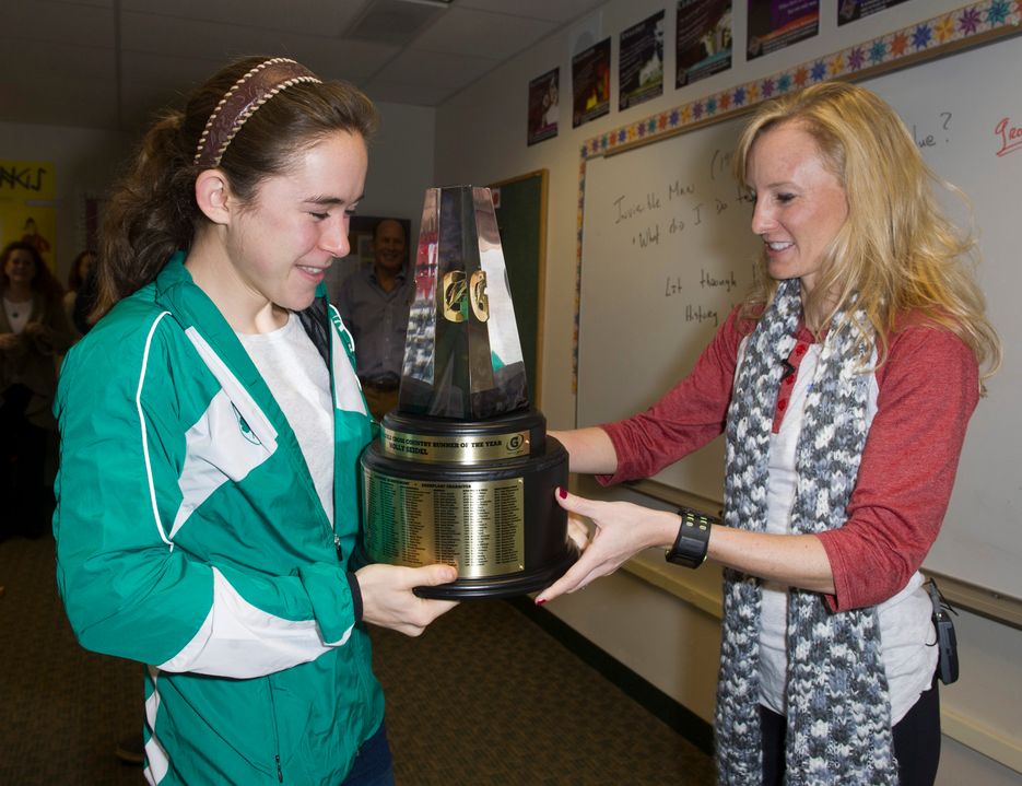 Incoming Freshman Molly Seidel was named the 2011-12 Gatorade National Girls Cross Country Runner of the Year.