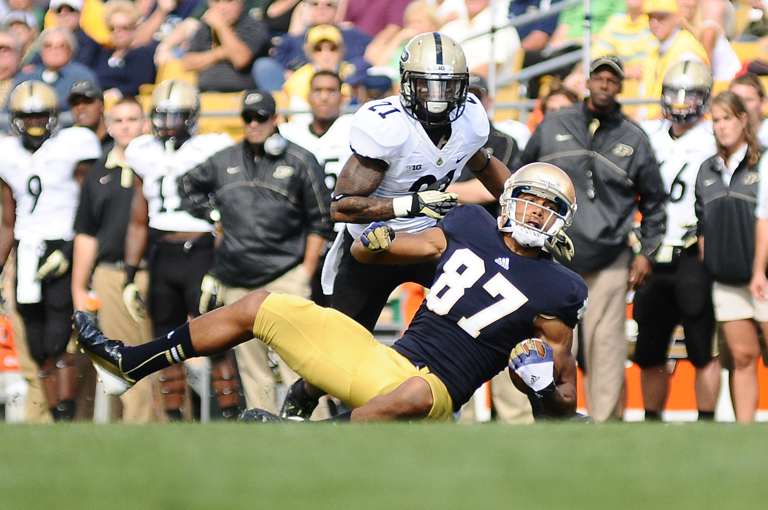 Living Out A Dream On And Off The Field Notre Dame WR and South Bend Native Daniel Smith is living out his dream