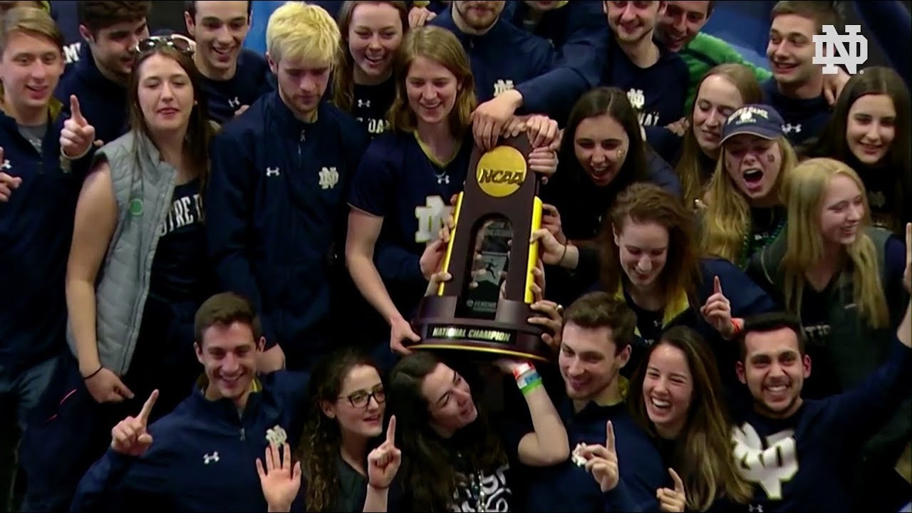 Highlights | @NDFencing NCAA Championship Ceremony (2018)