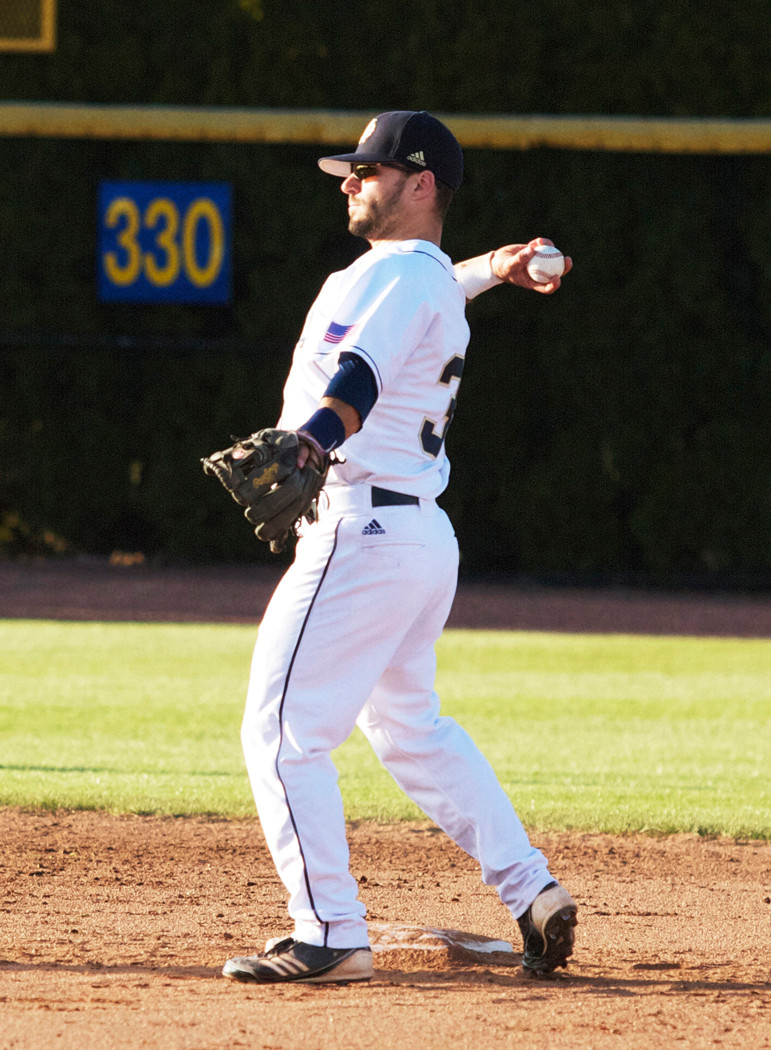 Frank DeSico And Charlie Markson Named Irish Baseball Captains Senior co-captain Frank DeSico.