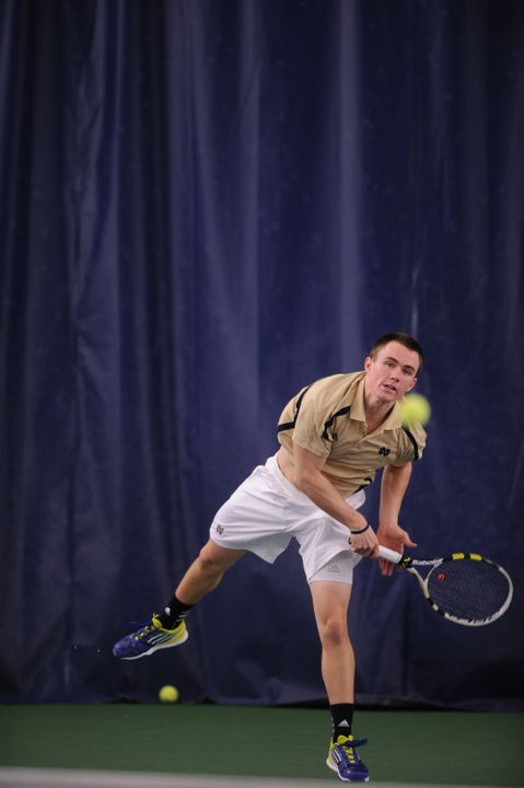 Senior Greg Andrews won a pair of titles this weekend at an ITA Summer Circuit Event.