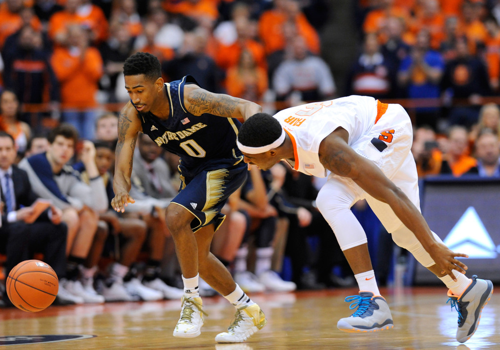 Notre Dame vs. Syracuse (USATSI)