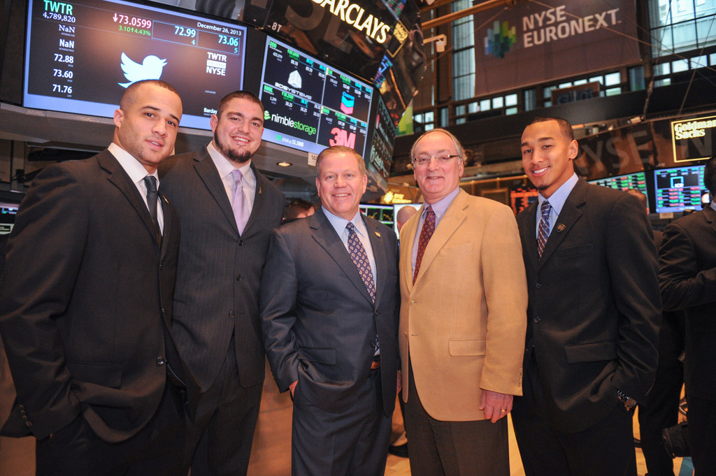 Notre Dame on Wall Street