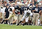 Today’s Game Jeff Samardzija's 43-yard touchdown catch at Michigan State gives him four this season and 19 in his career. He is now tied for second with Tom Gatewood (1969-71) on the all-time touchdown receptions list. (Photo by Marcus Snowden)