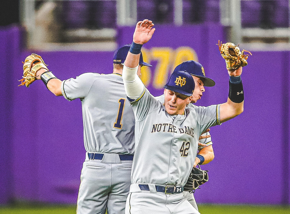 Notre Dame Baseball Wins 3 of 4 This Week over Pitt and Valparaiso