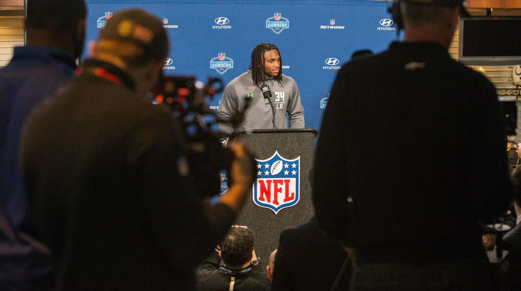 Notre Dame at NFL Combine