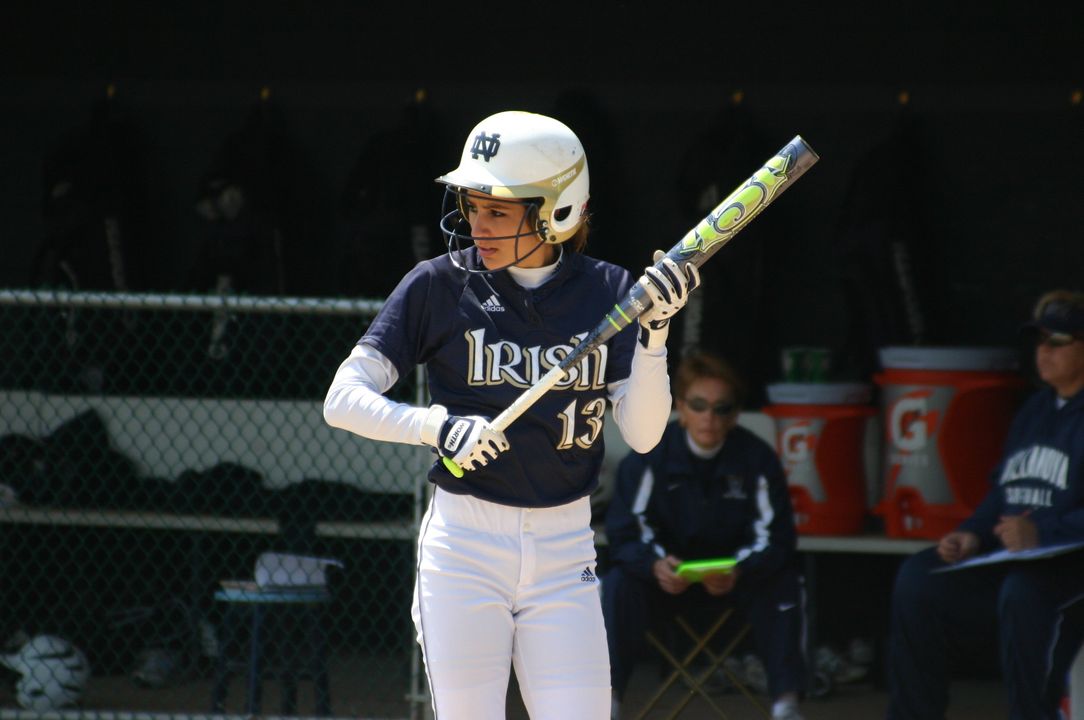 A two-run homer by Alexa Maldonado in game two proved to be the difference for Notre Dame.