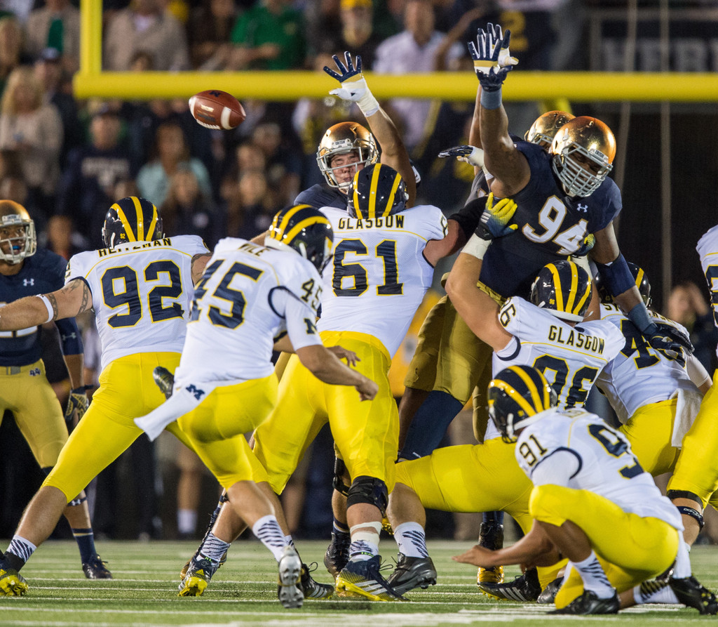 No. 16 Notre Dame vs. Michigan