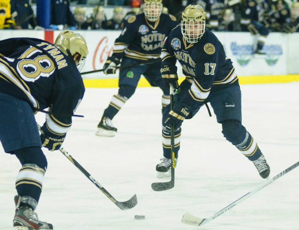 Notre Dame Men's Hockey vs Michigan 11-16-2012