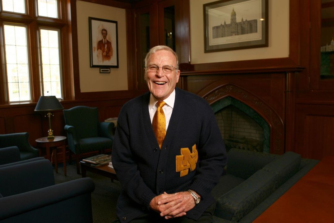 Chuck Lennon has served as the executive director of the University's Alumni Association since 1981.