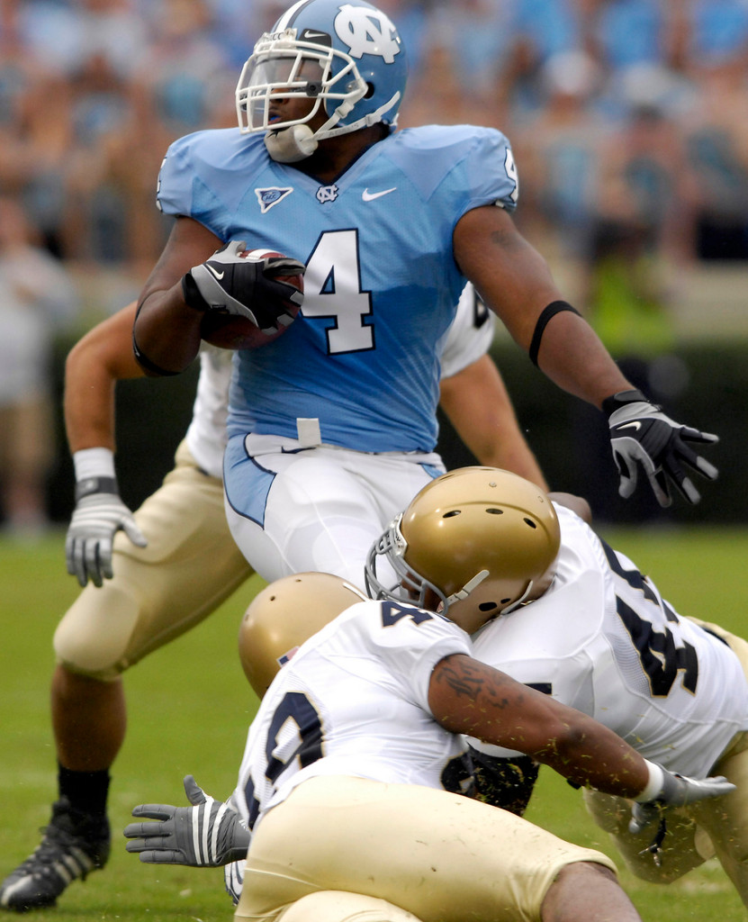 Notre Dame vs. North Carolina 2008 (AP)