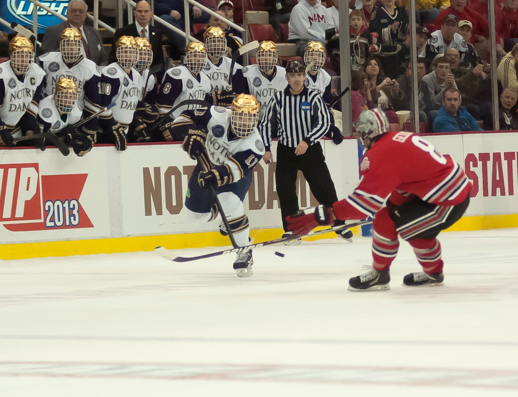 Notre Dame Men's Ice Hockey v Ohio State on 03-23-2013
