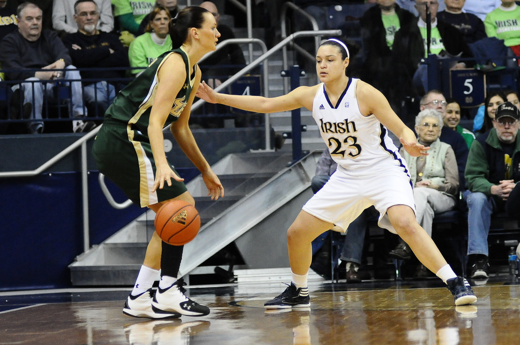 ND Women's Basketball vs USF - 2/25/12