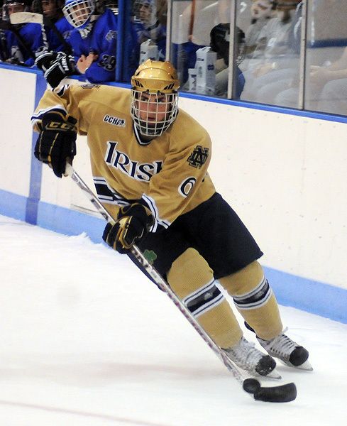 Senior Patrick Gaul and the Irish battle Ohio State at the Joyce Center on Oct. 14-15.  Tickets are still available.