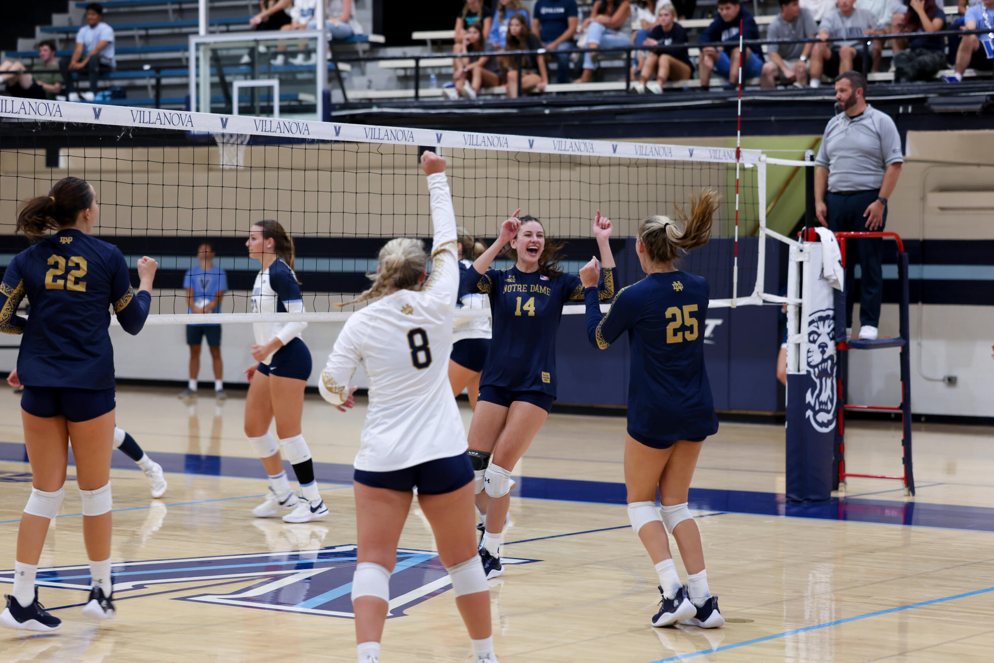 Irish Sweep Villanova to Start Catholic Challenge Irish Sweep Villanova to Start Catholic Challenge