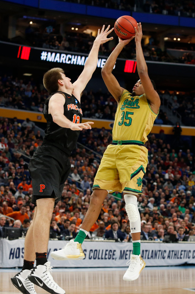 Notre Dame 60, Princeton 58