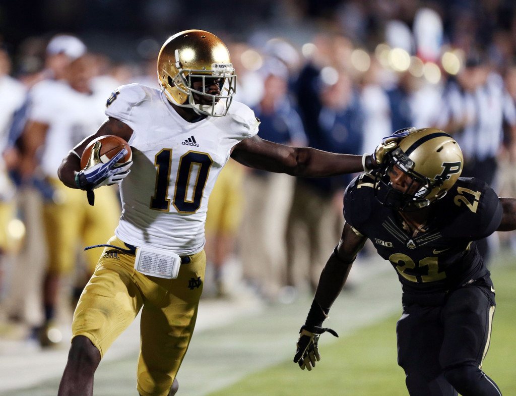 Notre Dame at Purdue (USATSI)