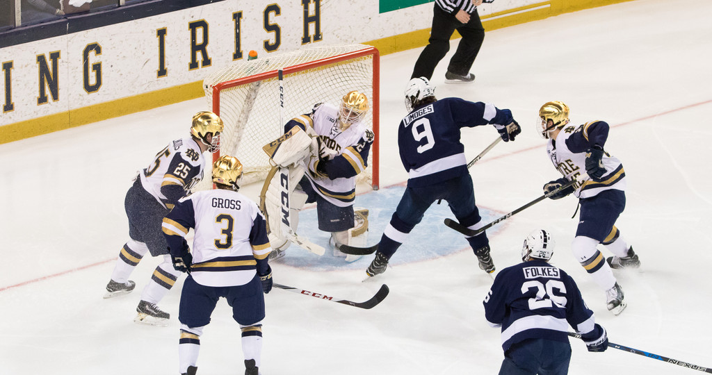 No. 1 Notre Dame Hockey vs. Penn State, Big Ten Tournament Semifinal