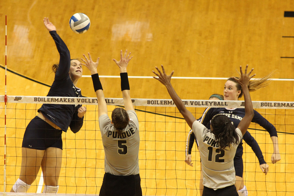 No. 11 Purdue 3, Notre Dame 0 (Sept. 20, 2014)