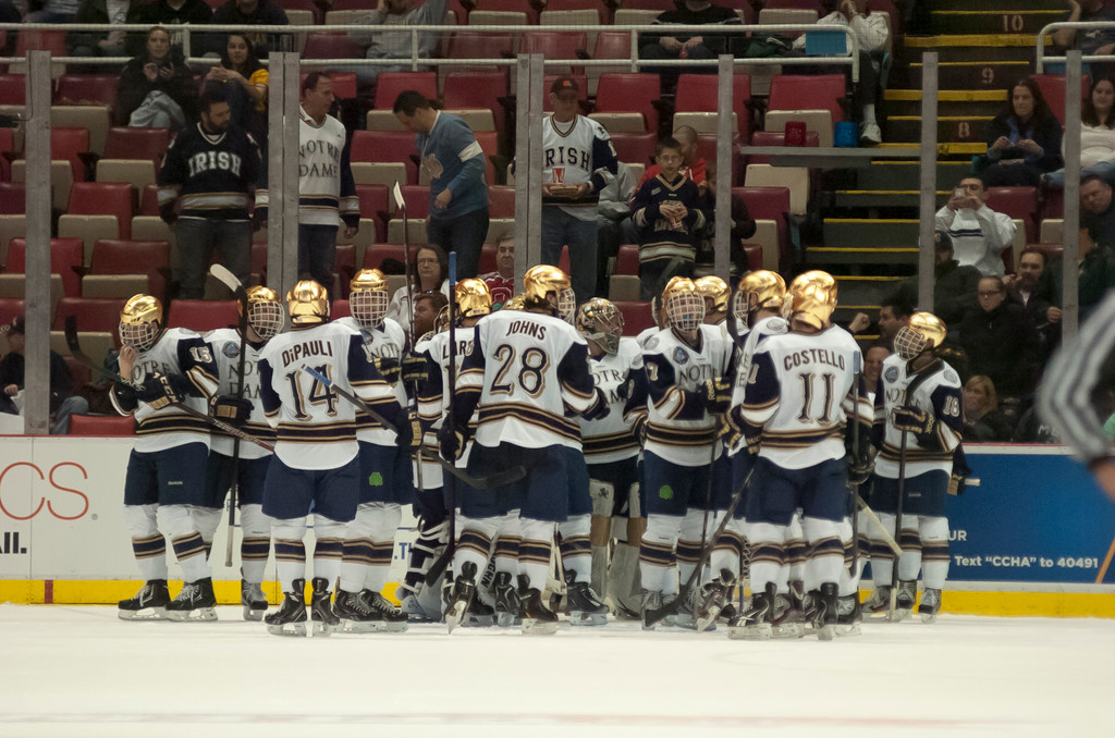 Notre Dame Men's Ice Hockey v Ohio State on 03-23-2013
