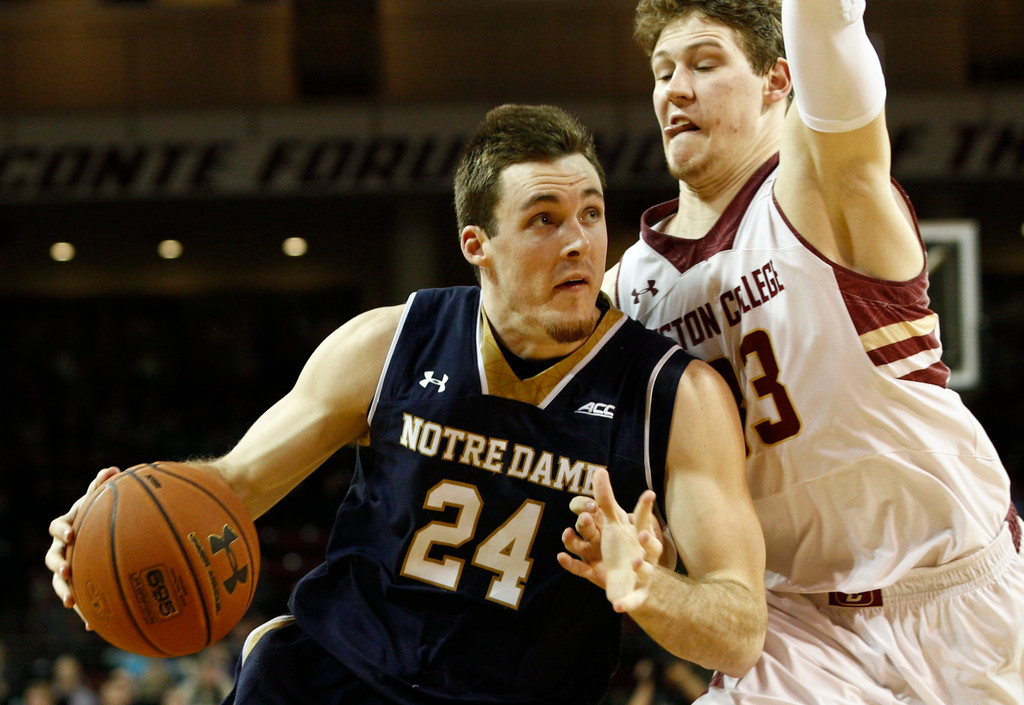 No. 10 Notre Dame at Boston College