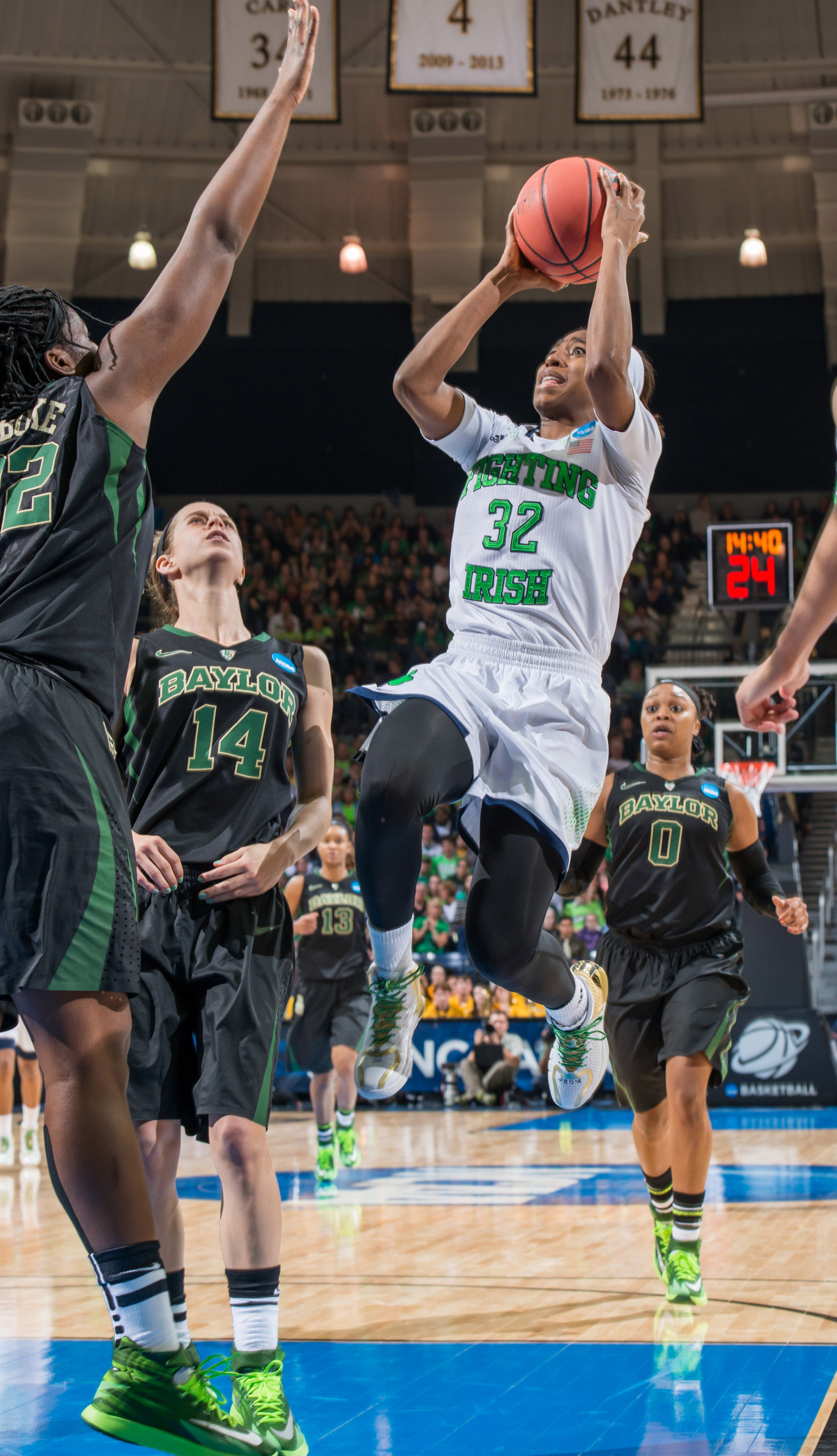 #2 Irish Return to Final Four With 88-69 Win Over #5/6 Baylor Notre Dame junior All-America guard Jewell Loyd was named the Preseason ACC Player of the Year and the Fighting Irish were chosen as the preseason ACC favorite in balloting released Wednesday in conjunction with ACC Media Day in Greensboro, N.C.