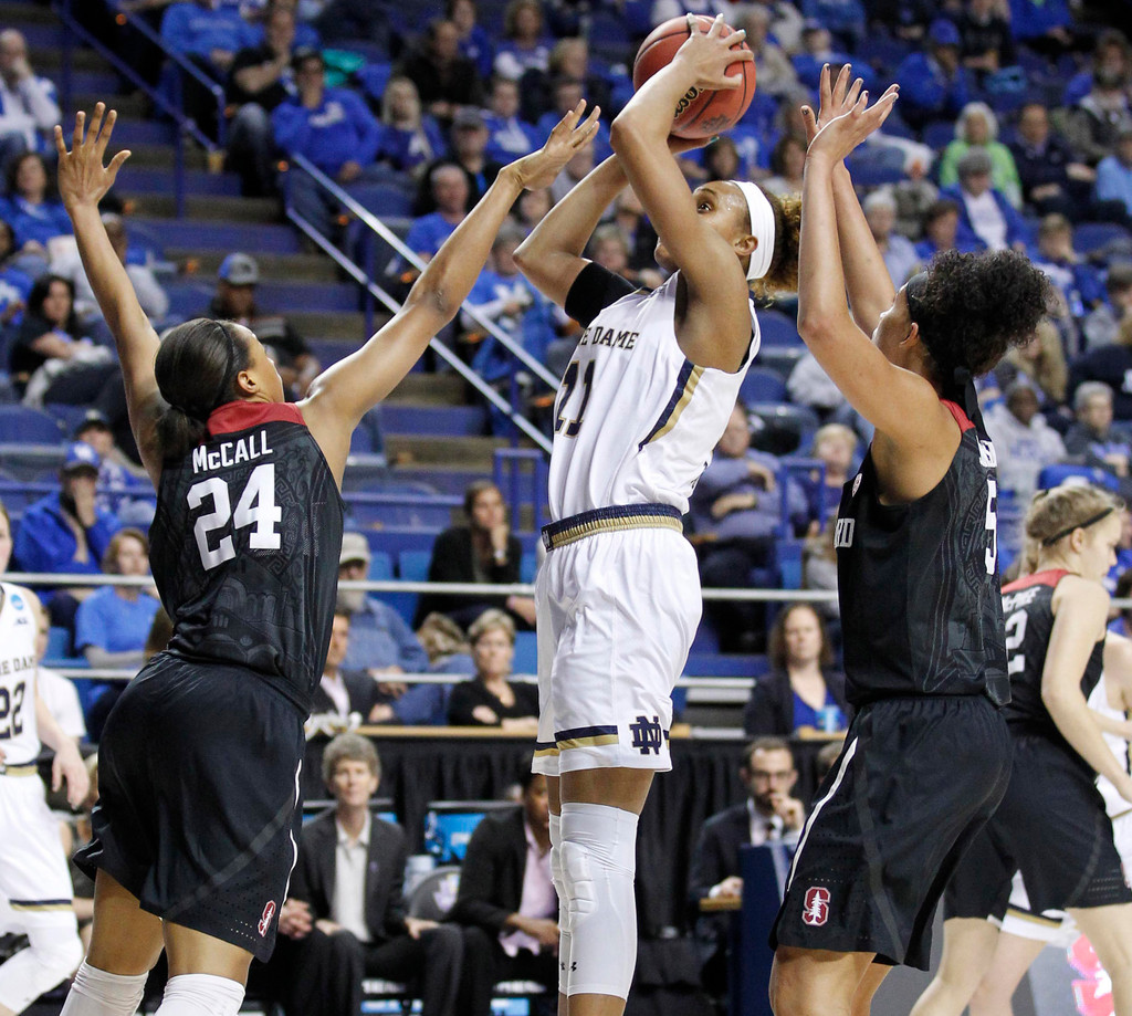 #2 Irish Fall to #13 Stanford in Sweet 16