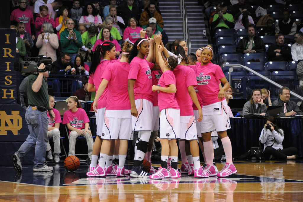 Notre Dame Pink Zone 2014