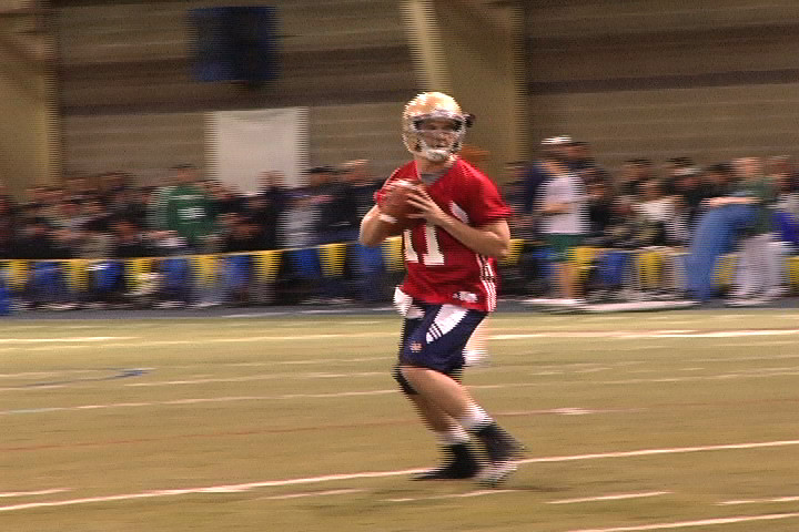 Football Update: Friday, March 25 Tommy Rees will battle it out this spring for a spot at starting for the Irish next fall.